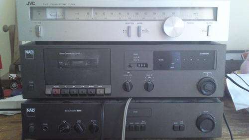NAD Amp & Single Tape Deck & JVC Tuner