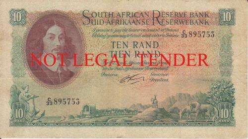 G RISSIK TEN RAND IN A-UNC