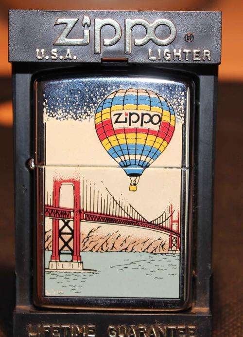 Original Zippo Lighter ****** Hot Air Ballon