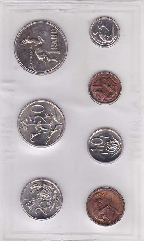 1987  UNCIRCULATED SET FROM S.A. MINT AS PER SCAN