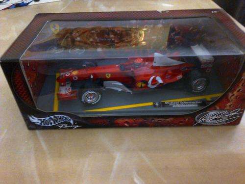Michael Schumacher 2003 World Champion Limted edition HotWheels