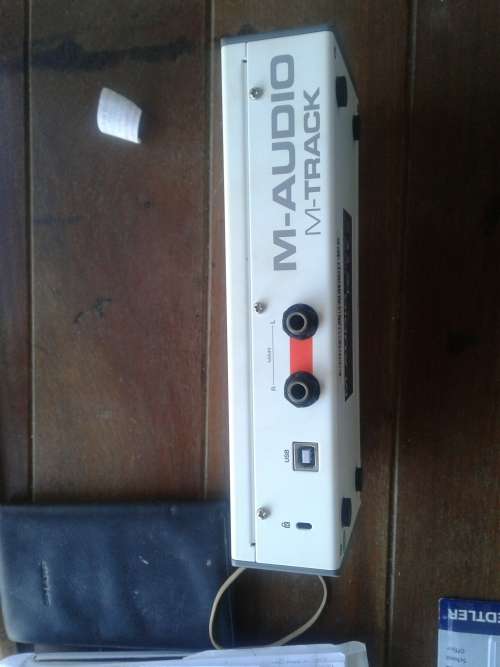 2 channel usb Audio Interface  M-audio. M track. Audio