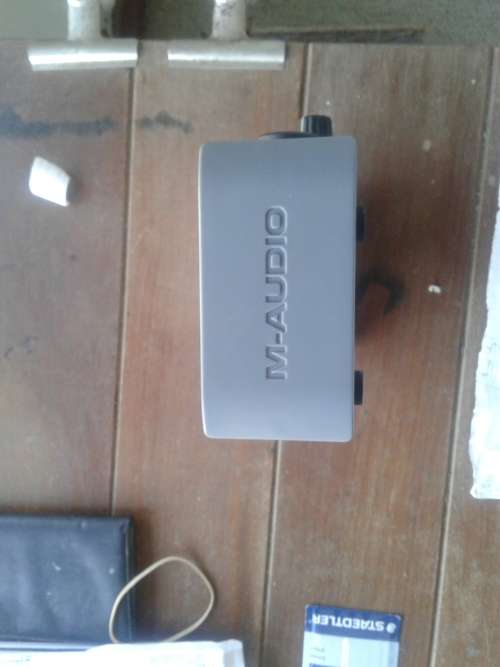 2 channel usb Audio Interface  M-audio. M track. Audio