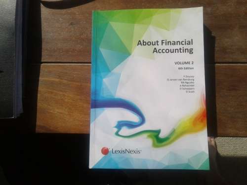 About Financial Accounting (volume 2 6th edition) Brand New