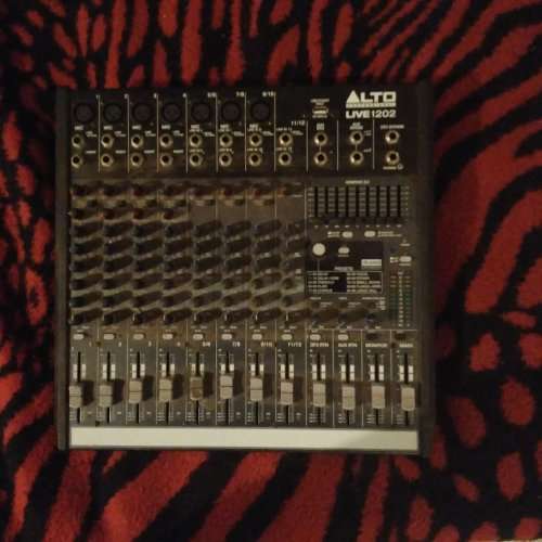 ALTO LIVE 1202 PROFESSIONAL LIVE 12-CHANNEL/2-BUS MIXER