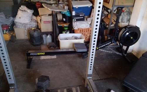 Concept 2 RowErg less than 1 year old, Still under warranty, with water/dust/dirt resistant cover