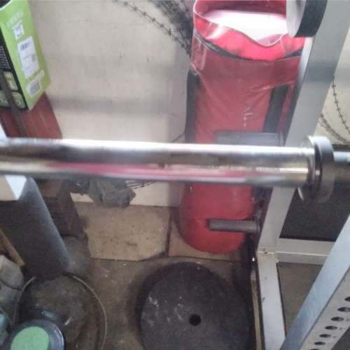 Zest SafetySquat Bar, HeavyDuty 25kg, 455kg load rating, used by WesternProvinceRugby (R30 shipping)
