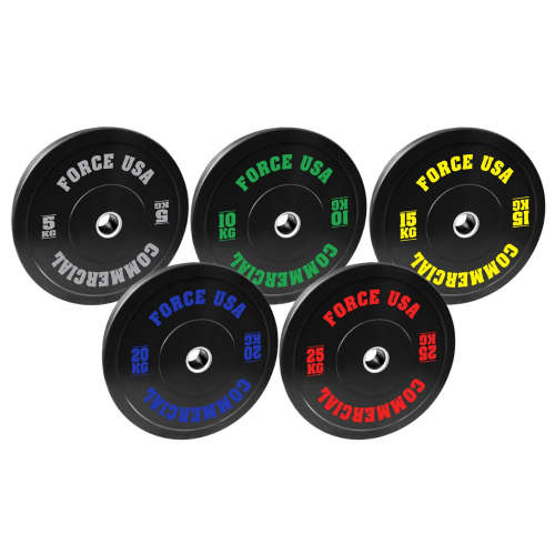 Force Usa Ultimate Training Bumper Plates  2 x 25kg hi temp (only R30 Shipping)