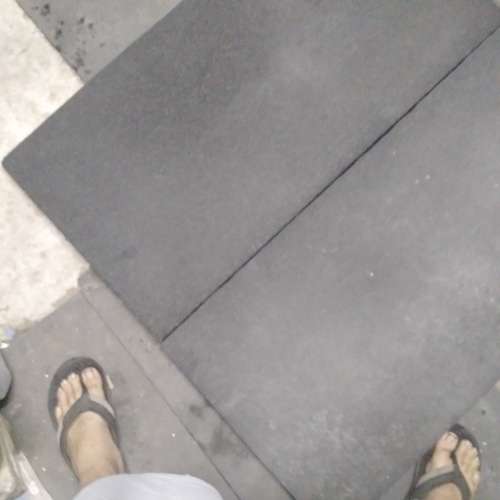RUBBER MATTING 25mm/1 inch x 1 meter x 0.5 meter , More absorbant specifically made for gym
