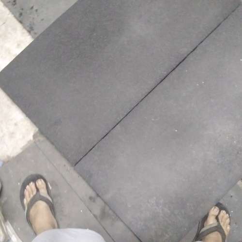 RUBBER MATTING 25mm/1 inch x 1 meter x 0.5 meter , More absorbant specifically made for gym