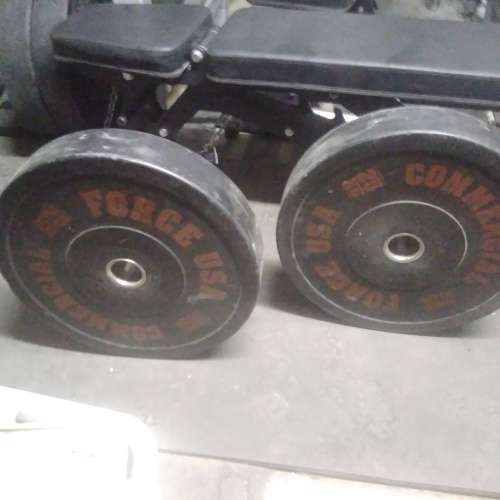 Force Usa Ultimate Training Bumper Plates  2 x 25kg hi temp (only R30 Shipping)