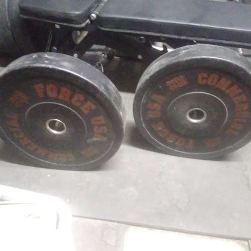 Force Usa Ultimate Training Bumper Plates  2 x 25kg hi temp (only R30 Shipping)