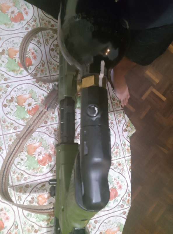 Tippmann Chronus Tactical PaintballGun,Solid Ammo,Co2 tanks, Co2 onoff switch and other accessories