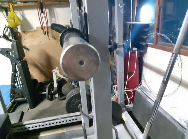 Heavy Duty Swiss bar zest fitness 15kg, 360kg(800lb) max weight rated for 50mm Olympic plates