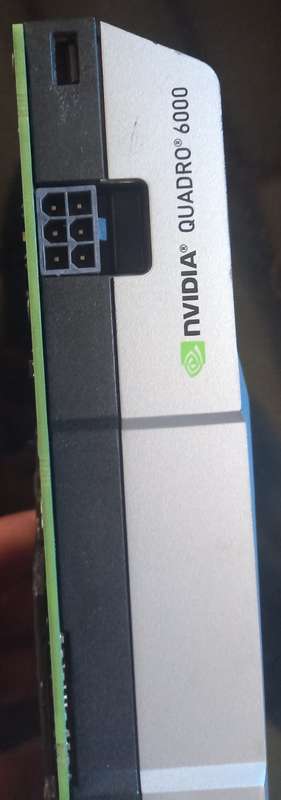 Nvidia Quadro 6000 6GB GPU FAULTY