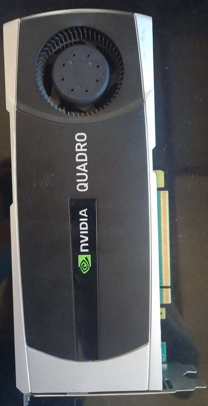Nvidia Quadro 6000 6GB GPU FAULTY