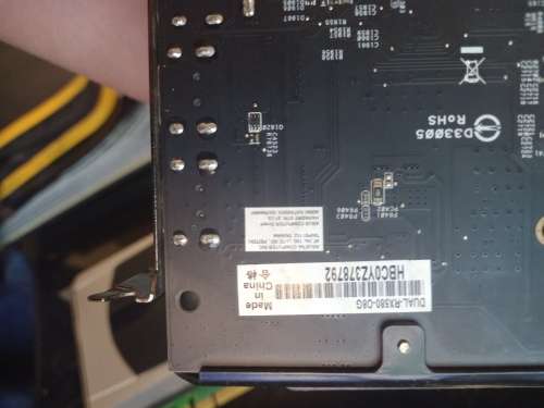 Asus Radeon Rx580 8GB Gpu FAULTY