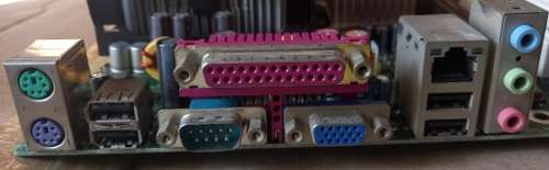PCB with CPU and Ram