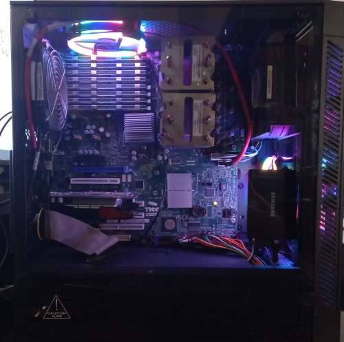 Intel Dual CPU Gaming Desktop 32GB RAM