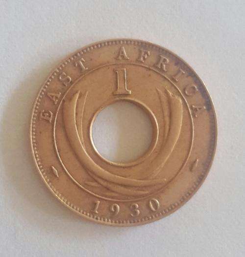 1930 EAST AFRICA ONE CENT