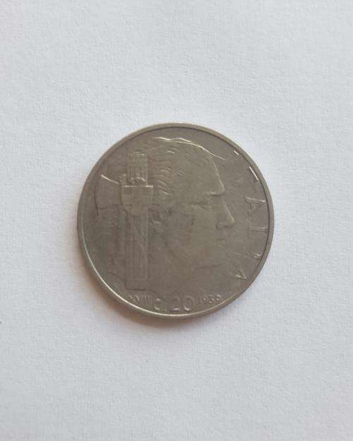 1939 ITALY 20 CENTESIMI. CRAZY R1 START