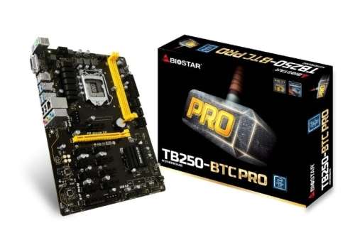 BTC PRO Mining Board,CPU and GPU Adaptors Included. 6 GPU slots. NVME Slot 6 Sata Slots.