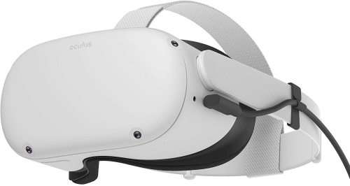 Oculus Quest 2 All-In-One Virtual Reality Headset - 128 GB + Oculus Link Headset Cable