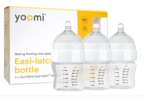Yoomi 140ml Feeding Bottle (3 Pack)