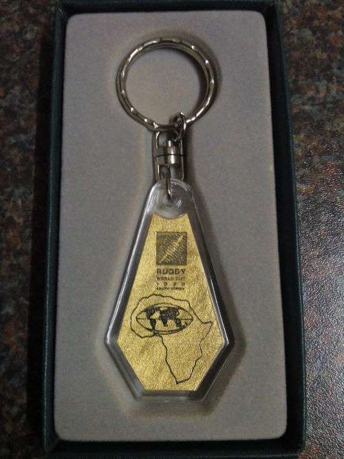 Rugby 1995 World Cup Memorabilia Key Ring (Africa)
