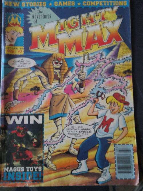 The Adventures of Mighty Max (Rare Comic)