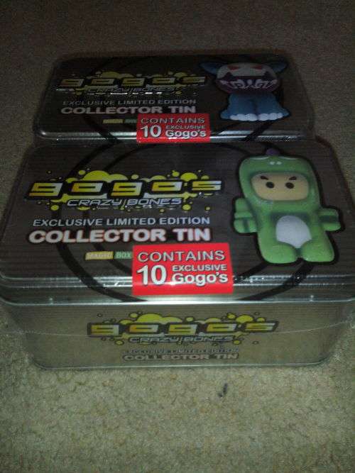 2*GoGo's Crazy Bones - Exclusive Limited Edition Collector's Tin