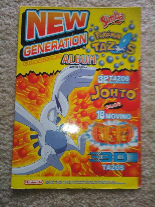 Pokemon Bundle (Tazos, Limited Edition Album & Pokemon Play it Disc)