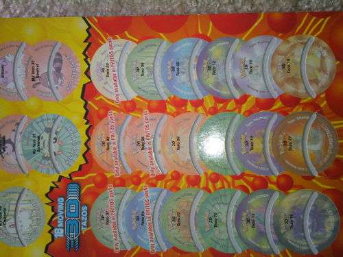 Pokemon Bundle (Tazos, Limited Edition Album & Pokemon Play it Disc)