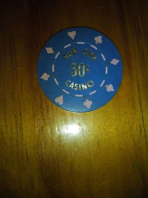 Collectible Sun City - 50c - Casino Chip