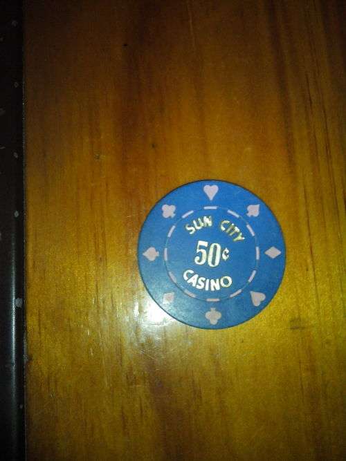 Collectible Sun City - 50c - Casino Chip
