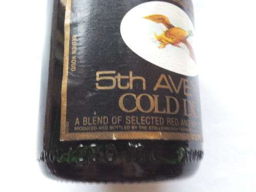 Vintage 5th avenue cold duck sparkling wine AS PER PIC - AS A COLLECTORS ITEM ONLY