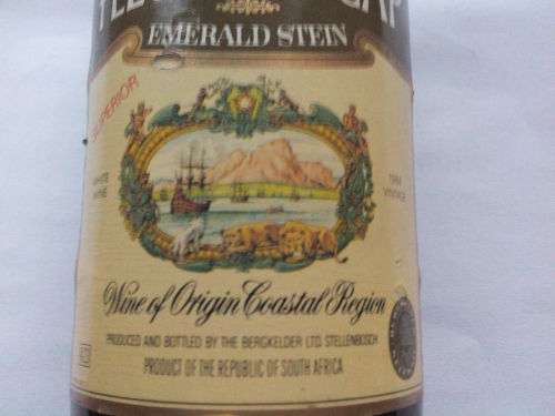 VINTAGE Fleur du cap emerald stein Stellenbosch 1984 - AS A COLLECTORS ITEM
