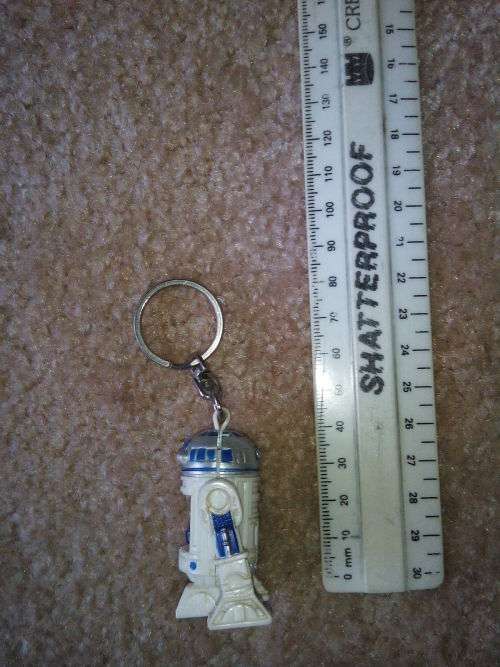 Vintage Star Wars - R2D2 Key Chain clock (not working)