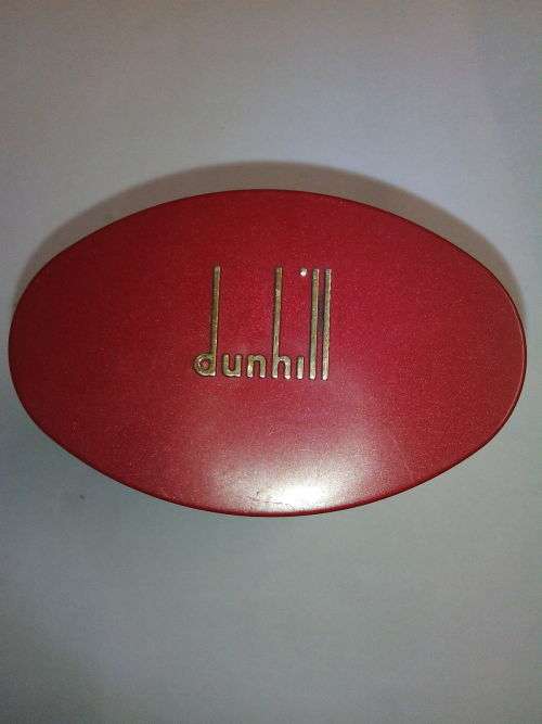 Vintage Red Dunhill Cigarette Holder (Includes Mills Cigarette Peter stuyvesant tins)