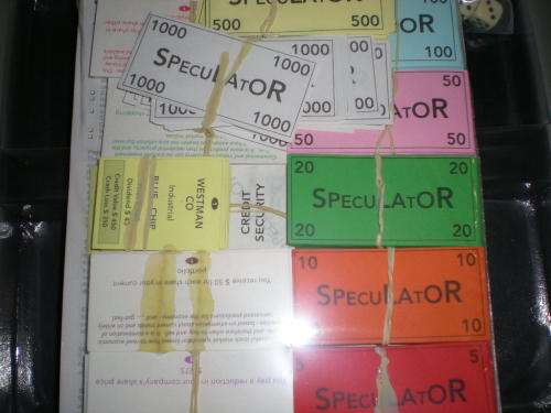 Vintage Speculator Investment Board Game 1994 Vodolo Games