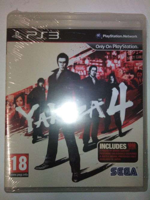 Yakuza 4 PS3 game
