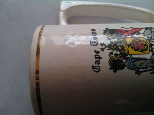 Zaalberg Potterij Parrow Mug with Spes Bona Cape Town Coat of Arms