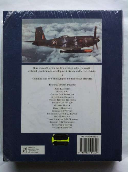 The Encyclopedia of Military Aircraft (Parragon) Brand-new!