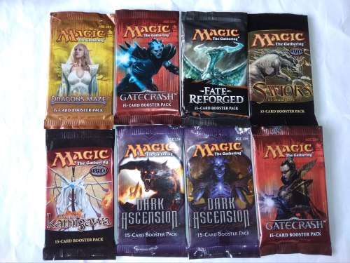 Magic the Gathering - 8x Repack boosters (8 Opened MTG Packs)