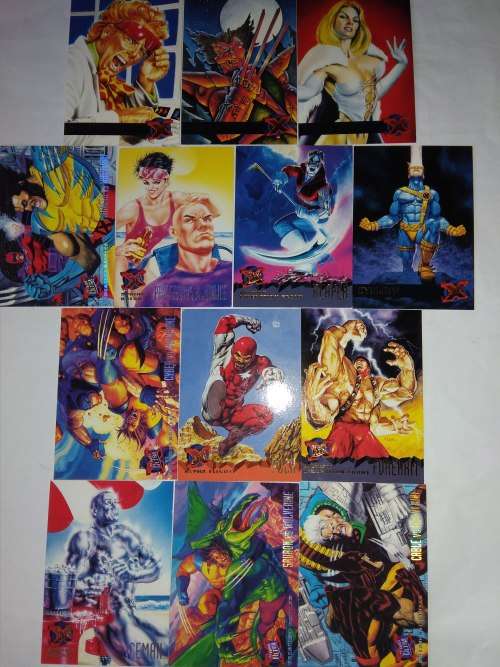 Lot of XMen 1995 Fleer Ultra Trading Cards