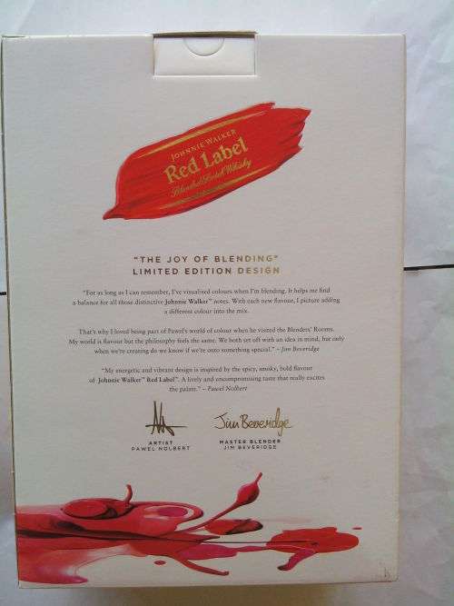 Johnnie Walker Red Label (Whiskey): Limited Edition With Chalice Glass