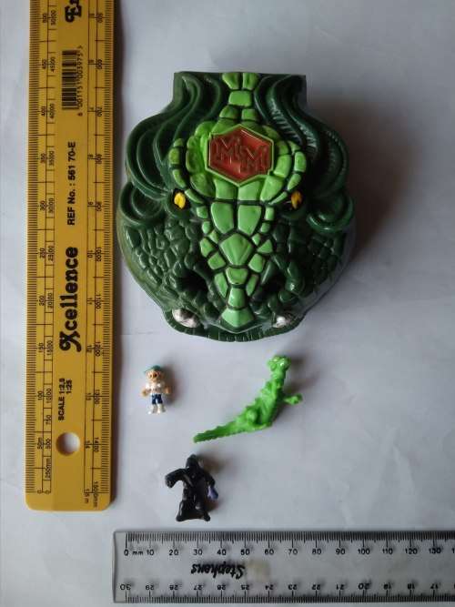 1992 Mighty Max Doom Zones Doom Dragon 100% Complete Set Playset Bluebird Toys