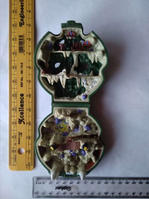 1992 Mighty Max Doom Zones Doom Dragon 100% Complete Set Playset Bluebird Toys