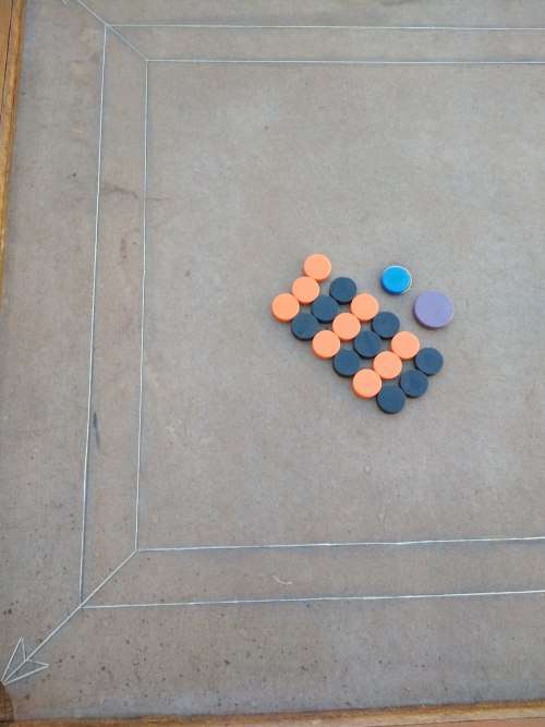 Fingerboard with Discs