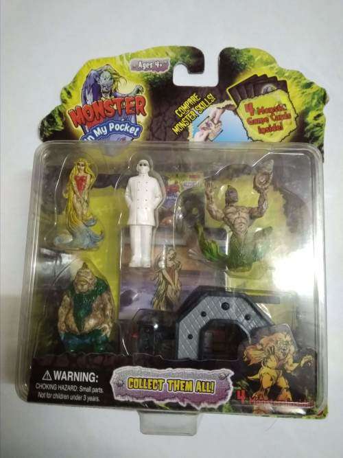 Monster in my Pocket - 4 Figurines in Pack - 2nd Gen 2006 Series 1 - *NEW*